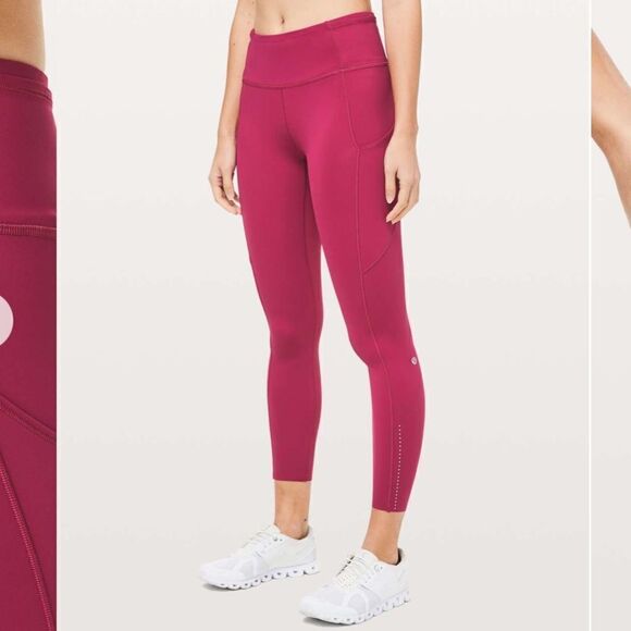 Lululemon Fast & Free 7/8 Tight II *Nulux 25"
Violet Red - Picture 2 of 11